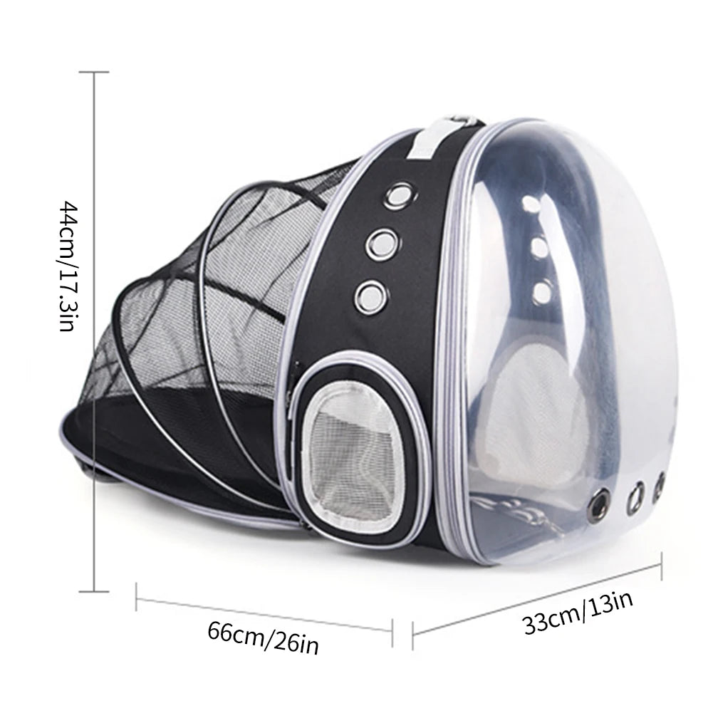 Cat Bag Expandable Cat Carrier Backpack Portable Pet Puppy Traveling Outdoor Backpack Transporter Conveyor Cats Bag Pet Supplie