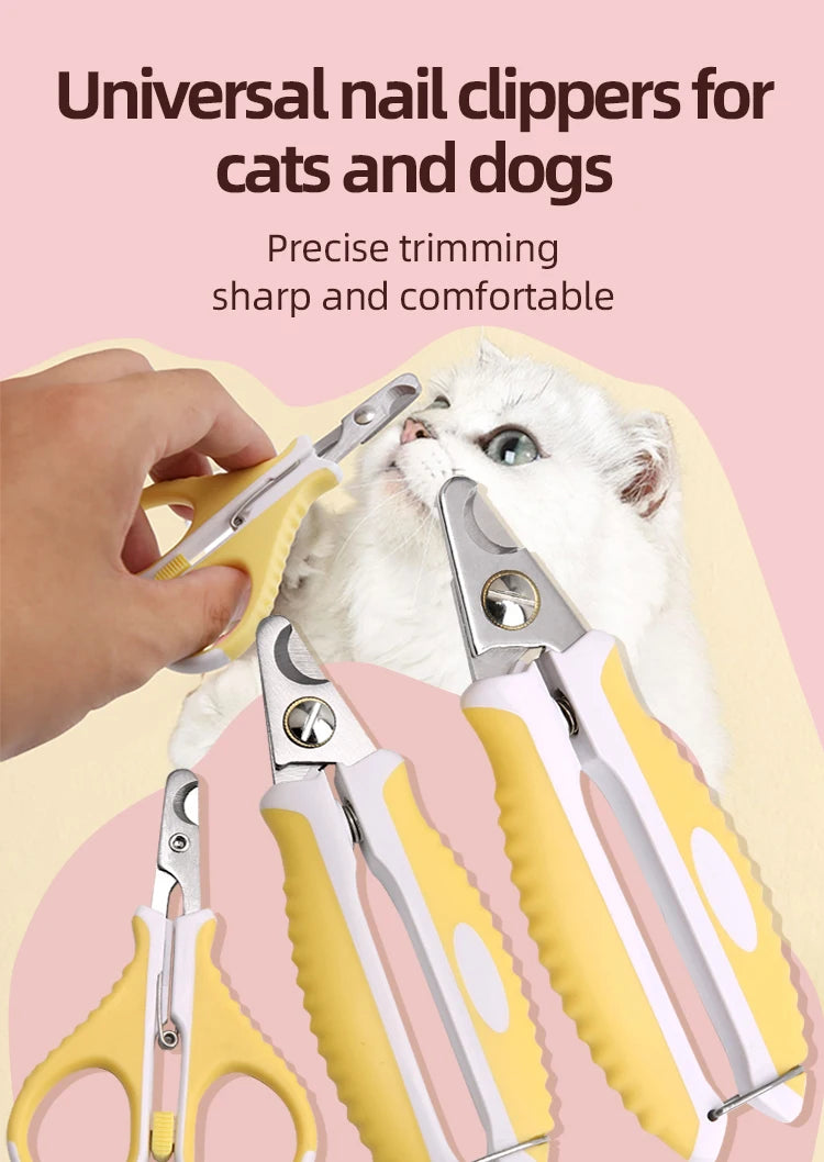 Pet Nail Clipper Scissors Pet Dog Cat Nail Toe Claw Clippers Scissors Trimmer Grooming Tools for Animals Pet Supplies