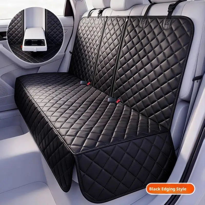 [G] Pet Dog Cat Car Seat Cover Pet Car Seat Pet Car Carrier Cushion Waterproof Wear Resistant Rear Seat Portable Pet Supplies