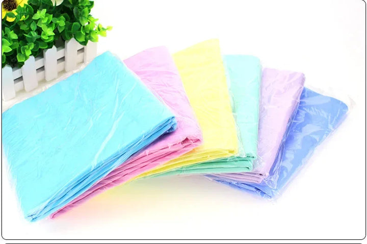 Soft PVA Pet Washing Wipes Pet Cat Dog Bath Towels Microfiber Strong Absorbent Towels Suitable for Dog Cat Pet Cleaning Towels