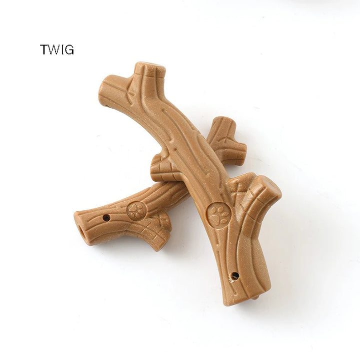 Pet Dog Chew Toys Teeth Clean Stick Interesting Pine Wood Cute Bone Shape Durable Bite Puppy Interactive Toy Pet Supplies