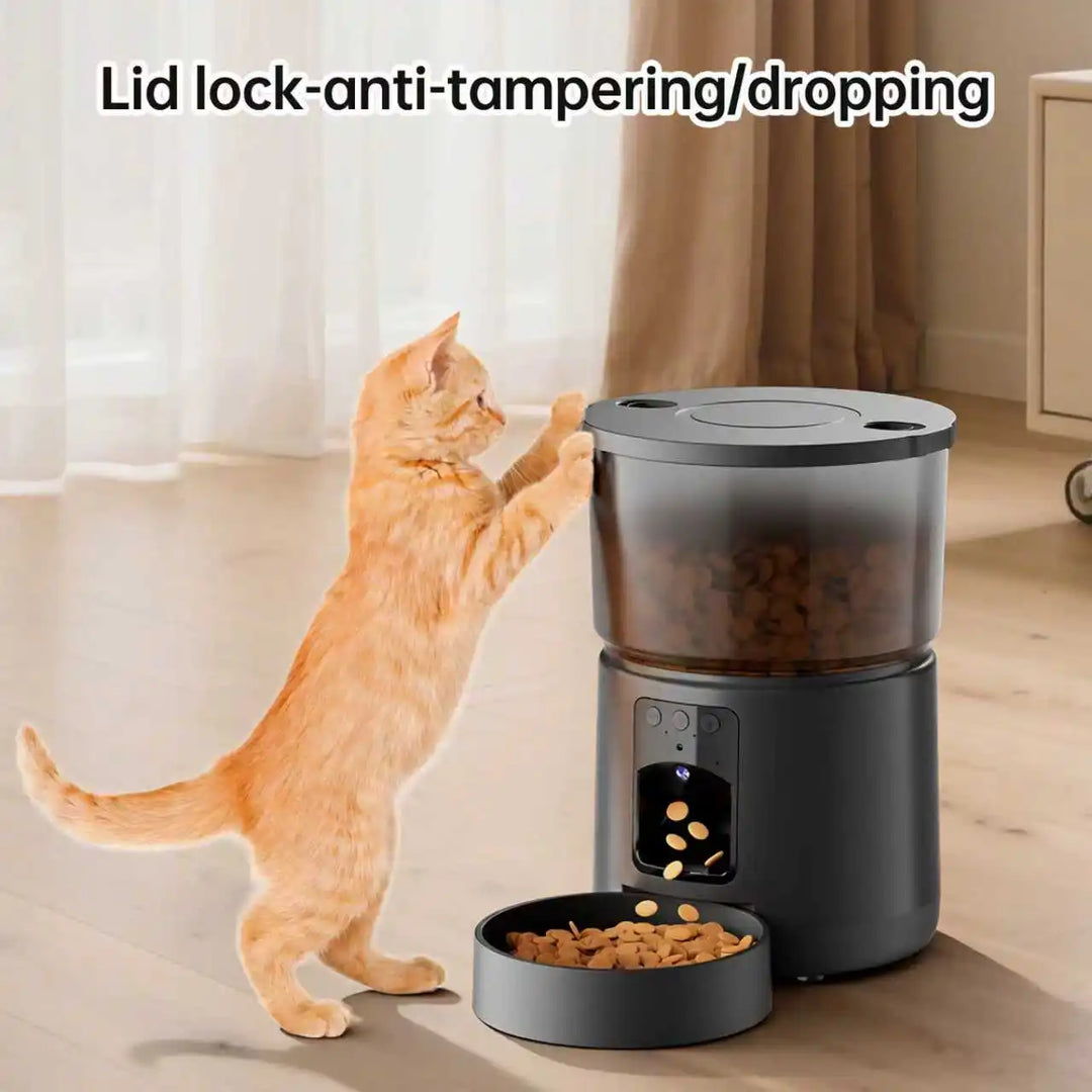 Camera Pet Feeder Timing Smart Automatic Feeder For Cats Dog Tuya WIFI APP Video Intelligent Dry Food Dispenser Fountain Bowl