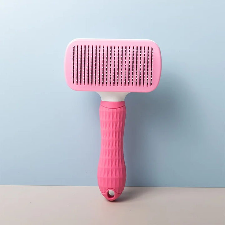 Pet Dog Brush Cat Comb Self Cleaning Pet Hair Remover Brush For Dogs Cats Grooming Tools Pets Dematting Comb Dogs Accessories