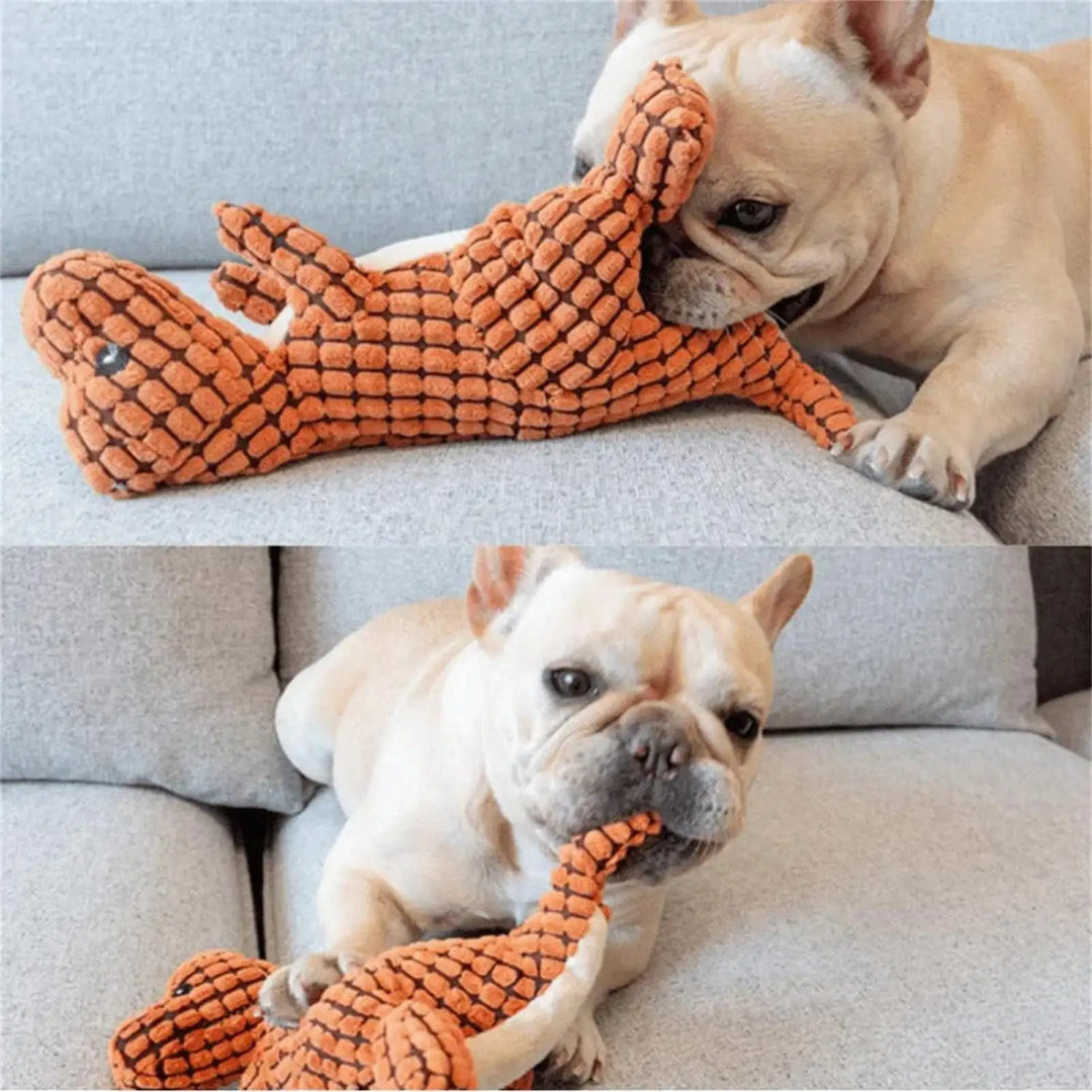 Fun Pet Toy Dog pet plush Dinosaur toy interactive sound anti-demolition home large and small dog boredom companion toy