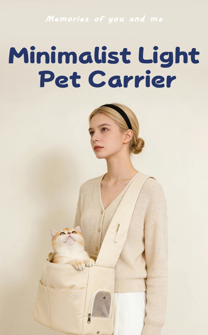 Dog supplies Puppy carrier Carrier for dogs for cats and small dogs to carry outdoors than bears.