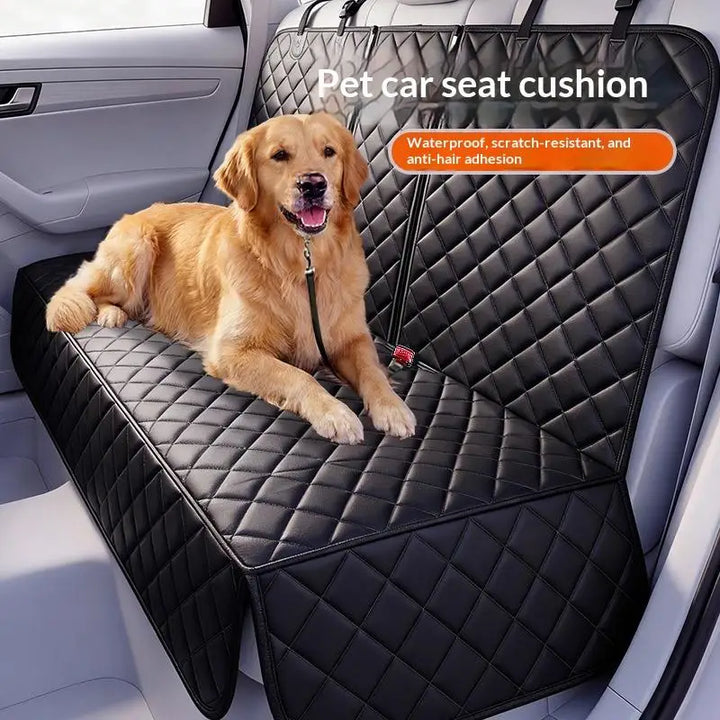 [G] Pet Dog Cat Car Seat Cover Pet Car Seat Pet Car Carrier Cushion Waterproof Wear Resistant Rear Seat Portable Pet Supplies