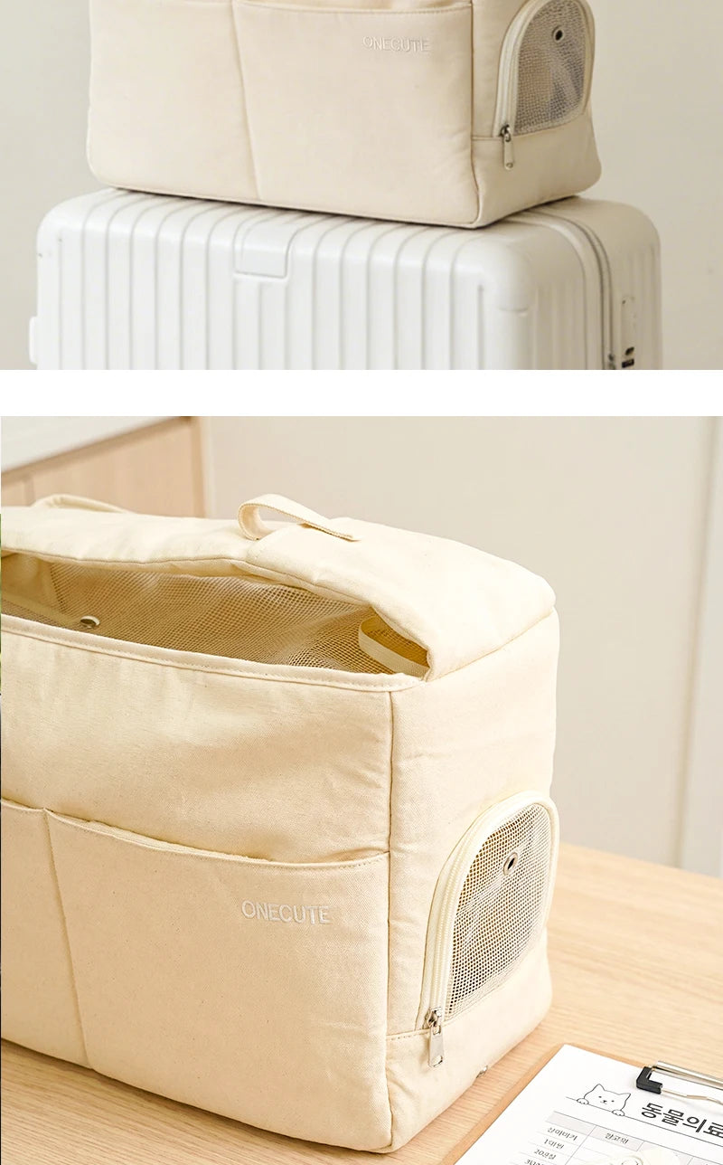 Dog supplies Puppy carrier Carrier for dogs for cats and small dogs to carry outdoors than bears.