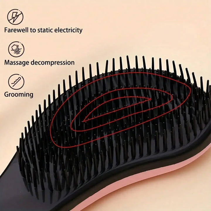 2-In-1 Dog Grooming Comb And Massage Brush Removes Hair And Relaxes Your Pet Perfect For Bath Time  Floating Design For Easy Use