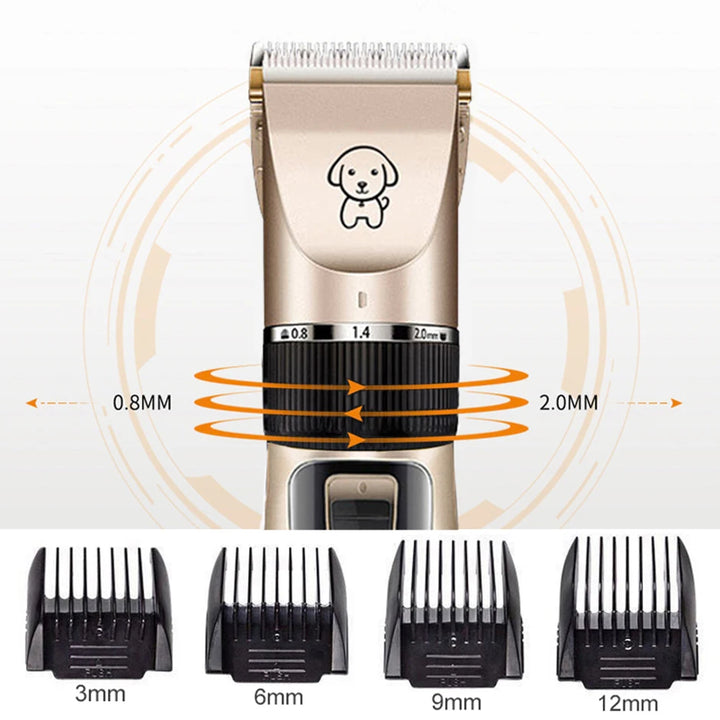 Dog Clipper Dog Hair Clippers Grooming (Pet/Cat/Dog/Rabbit) Haircut Trimmer Shaver Set PetsFader