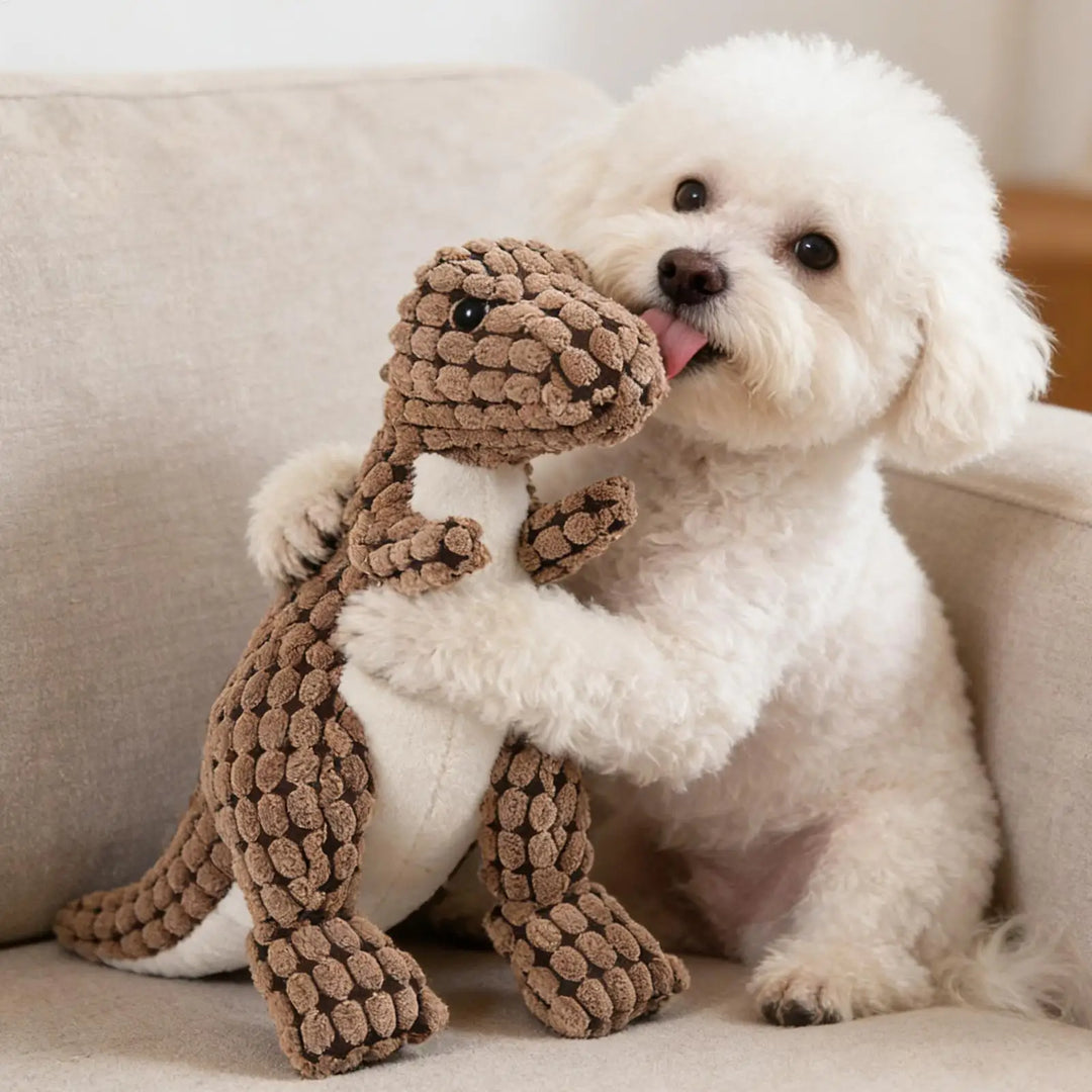 Fun Pet Toy Dog pet plush Dinosaur toy interactive sound anti-demolition home large and small dog boredom companion toy