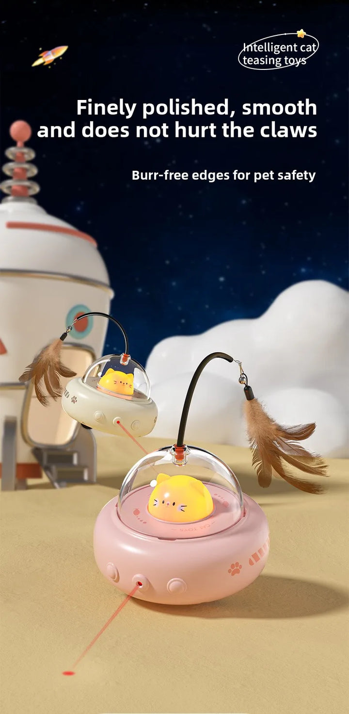 Intelligent automatic cat teasing toys self-hilarity relieving boredom electric induction cat toys pet supplies