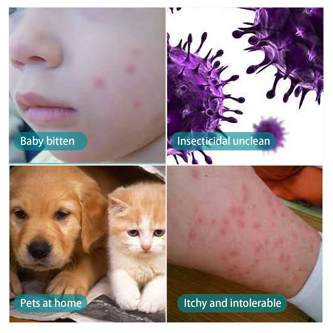 100ml Natural Care Flea and Tick Spray for Dogs and Cats Flea Treatment for Indoor Outdoor Dogs and Cats Flea Killer