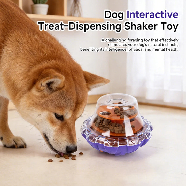 Pet Dog Fun Bowl Feeding Toys Dog Cat Shaking Leakage Food Ball Food Dispenser Tumbler Feeder Pet Interactive Toys Pet Supplies