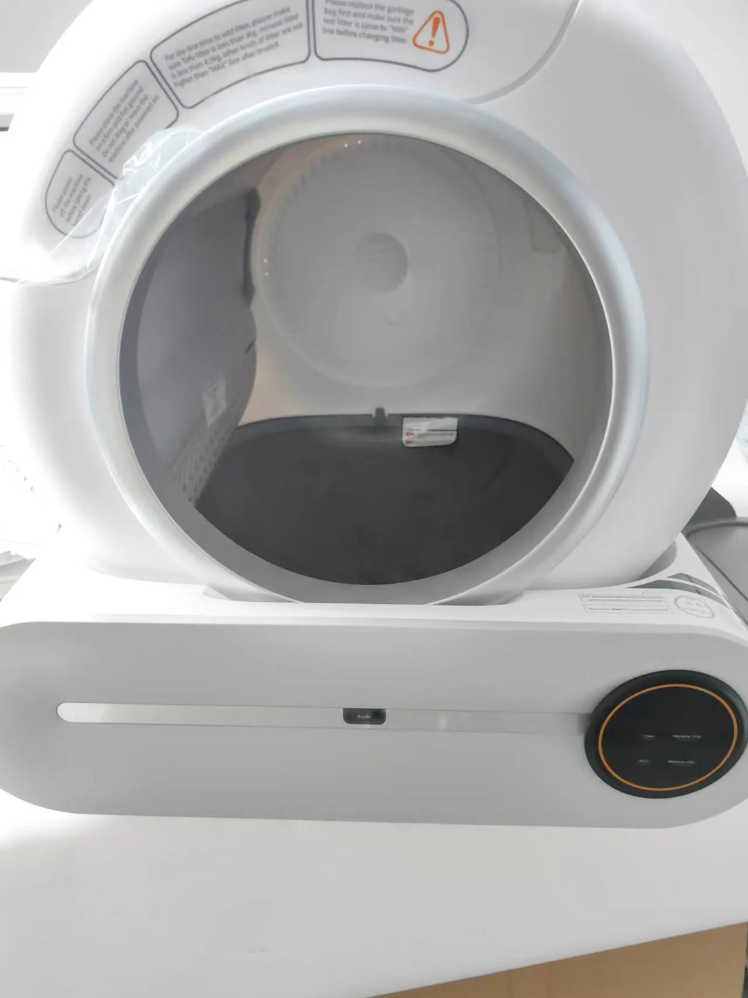 Automatic Cat Litter Box Accessories Bin Door Collecting Feces Bottom Capsule Garbage Bag for Cat Toilet Litter Box