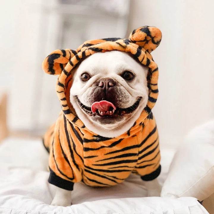 Pet Dog Clothes Soft Warm Fleece Dogs Jumpsuits Pet Clothing for Small Dogs Puppy Cats Hoodies Chihuahua Yorkshire Costume Coats
