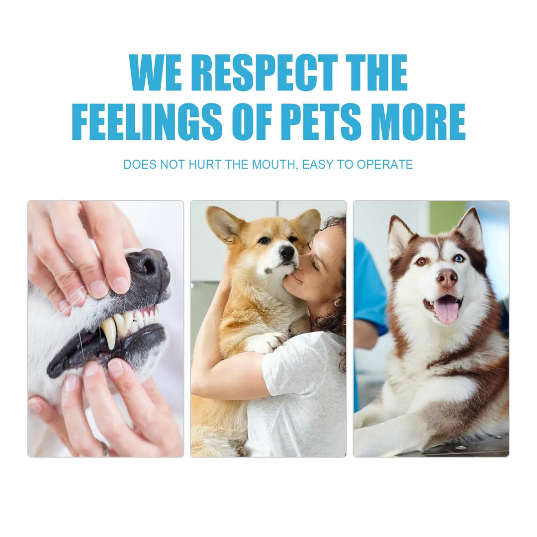 Pet ToothpasteFreshens Breath & Reduces Bad BreathRemoves Tartar & Cleans TeethOral Care Edible Toothpaste for Dogs & Cats