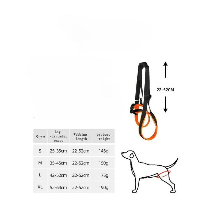 Pet Leashes Walking AIDS for Disabled and Elderly Dogs Adjustable Hind Leg Lifting Assistance Belts Cat Leash Pet Accessories