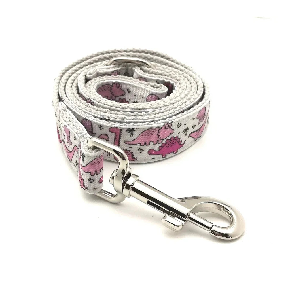 Free Engraving Personalized Dog Collars,Matching Leashes,Customized ID Name Contacts Muilti Design Adjustable Pet Collars