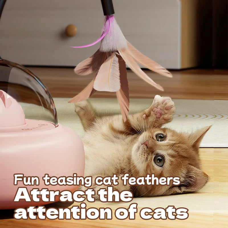 Intelligent automatic cat teasing toys self-hilarity relieving boredom electric induction cat toys pet supplies