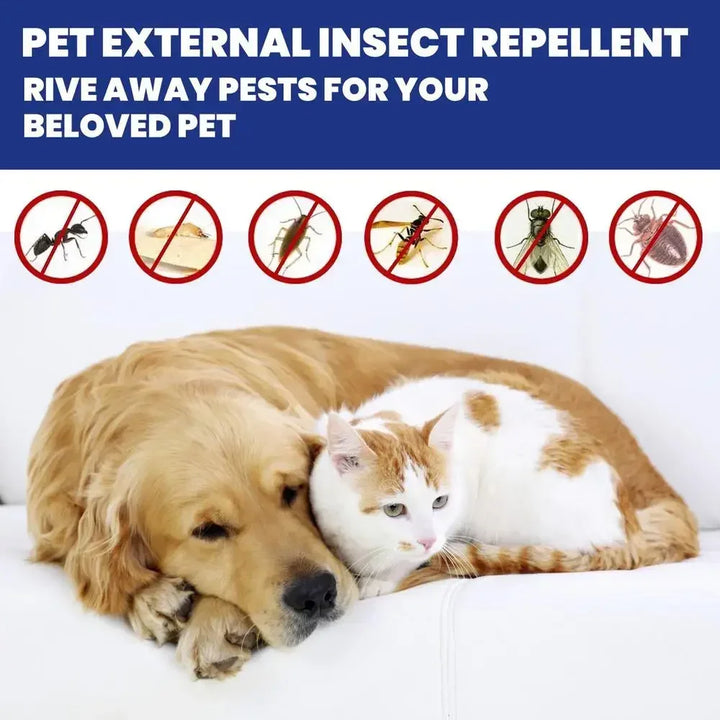 Pet Flea And Tick Repellent Spray Insect Killer Anti Itch Relief Mild Safe Insect Repellent Spray For Dog Cat Pet Care Supplies