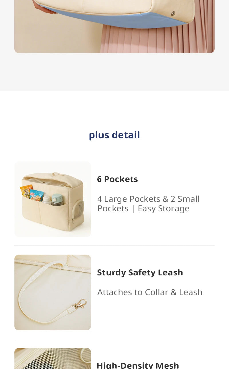 Dog supplies Puppy carrier Carrier for dogs for cats and small dogs to carry outdoors than bears.