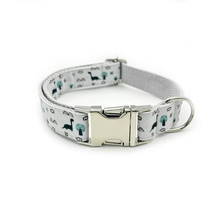 Free Engraving Personalized Dog Collars,Matching Leashes,Customized ID Name Contacts Muilti Design Adjustable Pet Collars