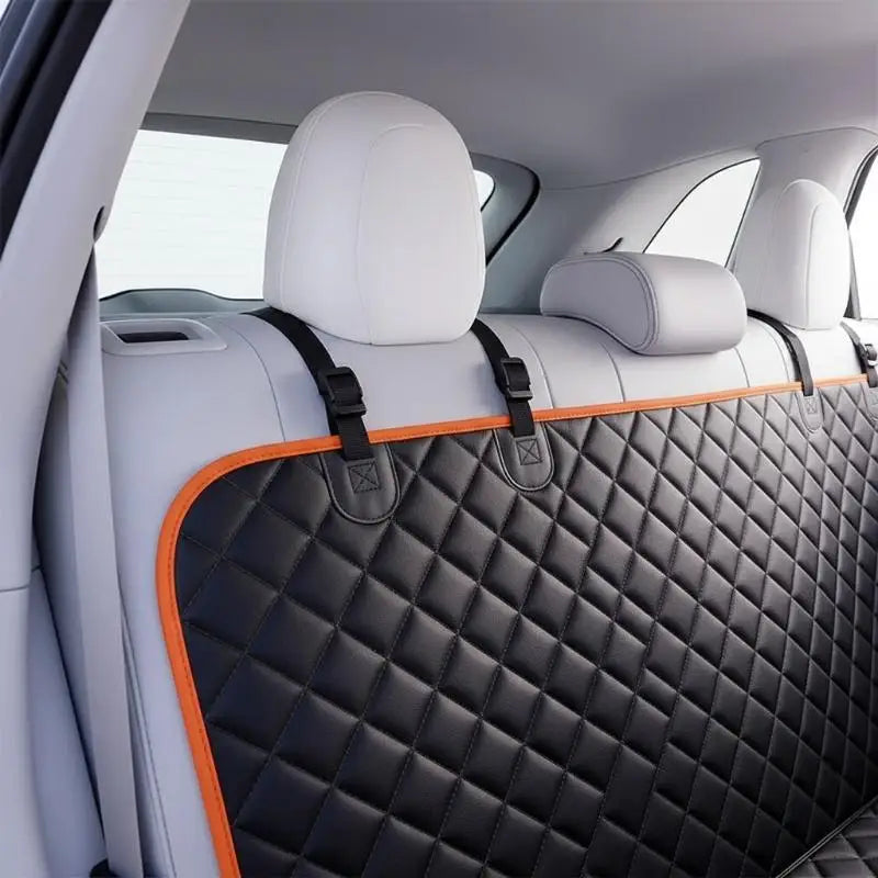 [G] Pet Dog Cat Car Seat Cover Pet Car Seat Pet Car Carrier Cushion Waterproof Wear Resistant Rear Seat Portable Pet Supplies