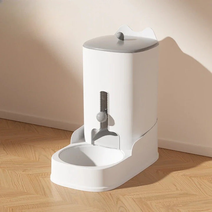 Cat and Dog Feeder Pet Water Dispenser Cat Food Bowl Large Capacity Feeder Water Dispenser for Small Puppy Kitten Pet Supplies